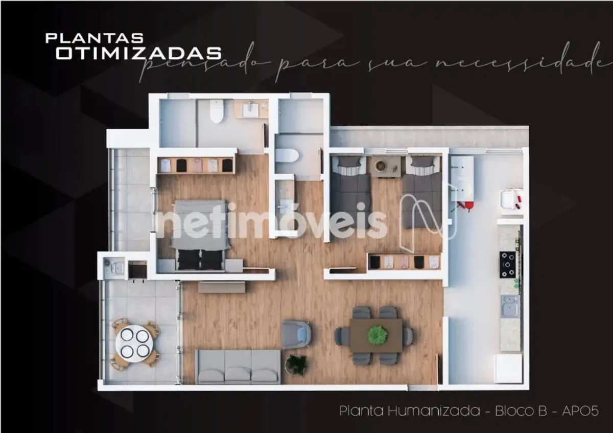 Apartamento para Venda com 2 quartos no bairro Funcionários