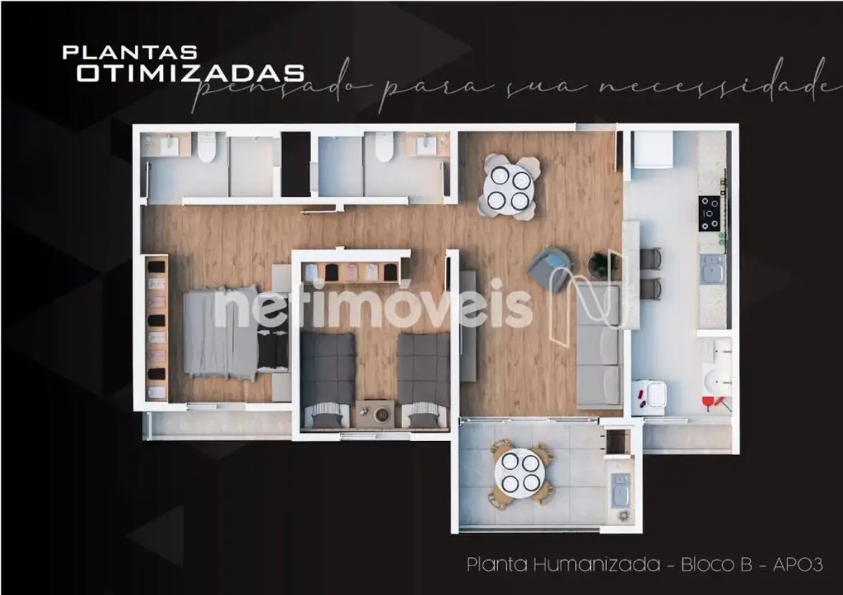 Apartamento para Venda com 3 quartos no bairro Funcionários