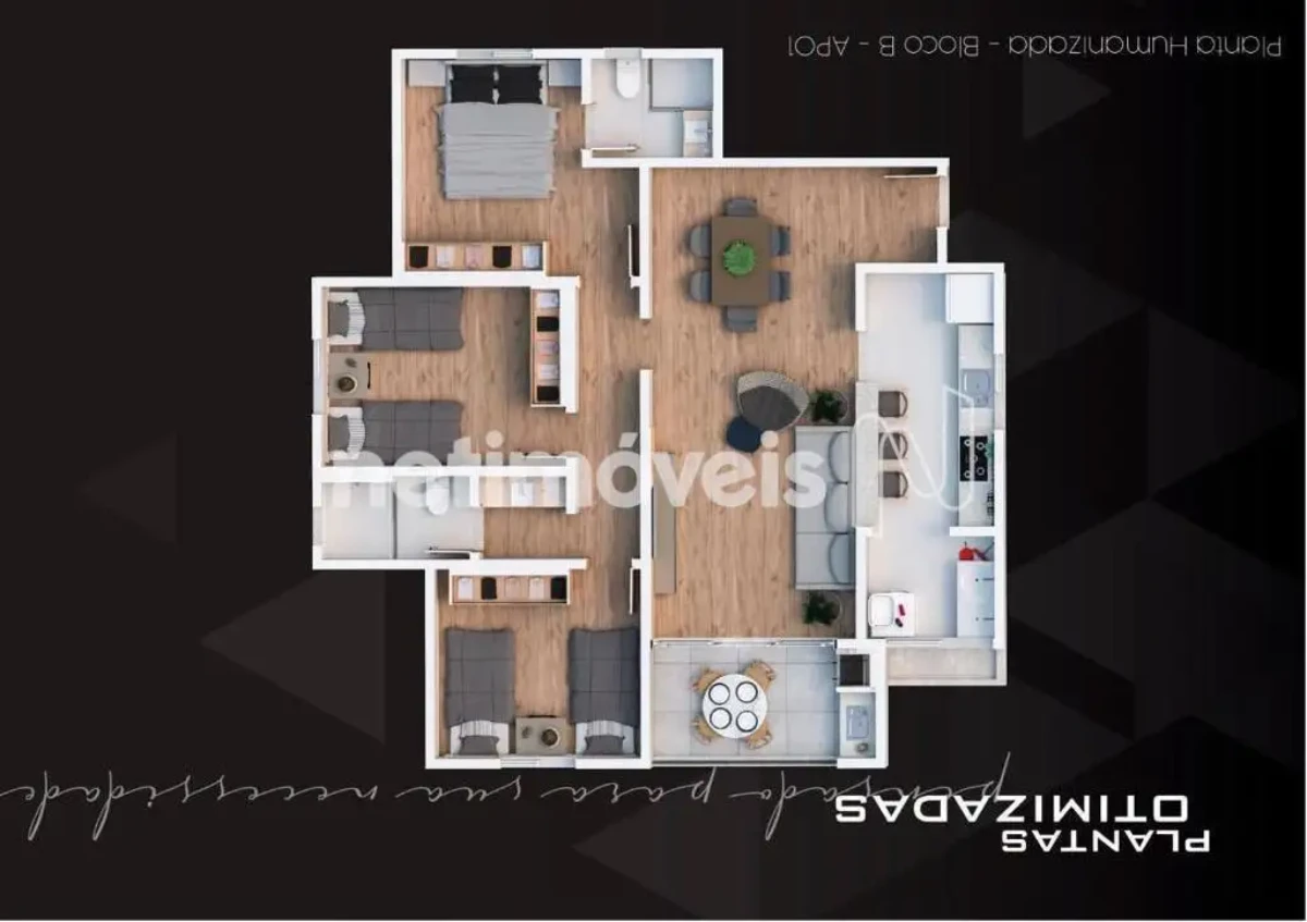 Apartamento para Venda com 3 quartos no bairro Funcionários