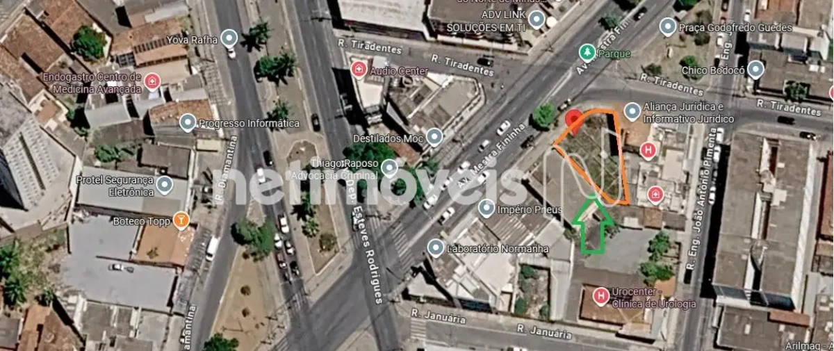 Lote para Venda com área de 296 m² no bairro Centro