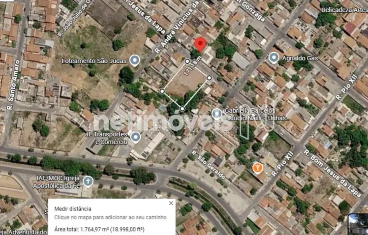 Lote para Venda com área de 1764 m² no bairro São Judas Tadeu I