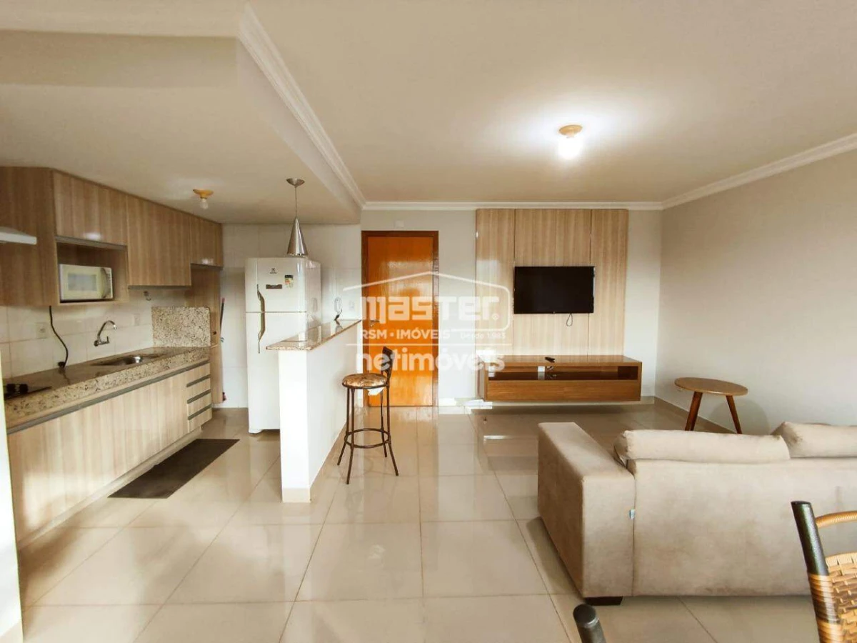 Flat Mobiliado para Locação com 1 quartos no bairro Jardim São Luiz