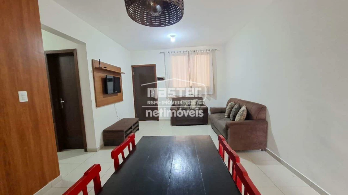 Apartamento Mobiliado para Locação com 3 quartos no bairro Ibituruna