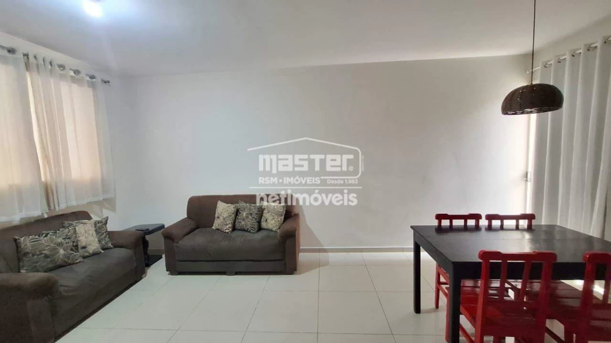 Apartamento Mobiliado para Locação com 3 quartos no bairro Ibituruna