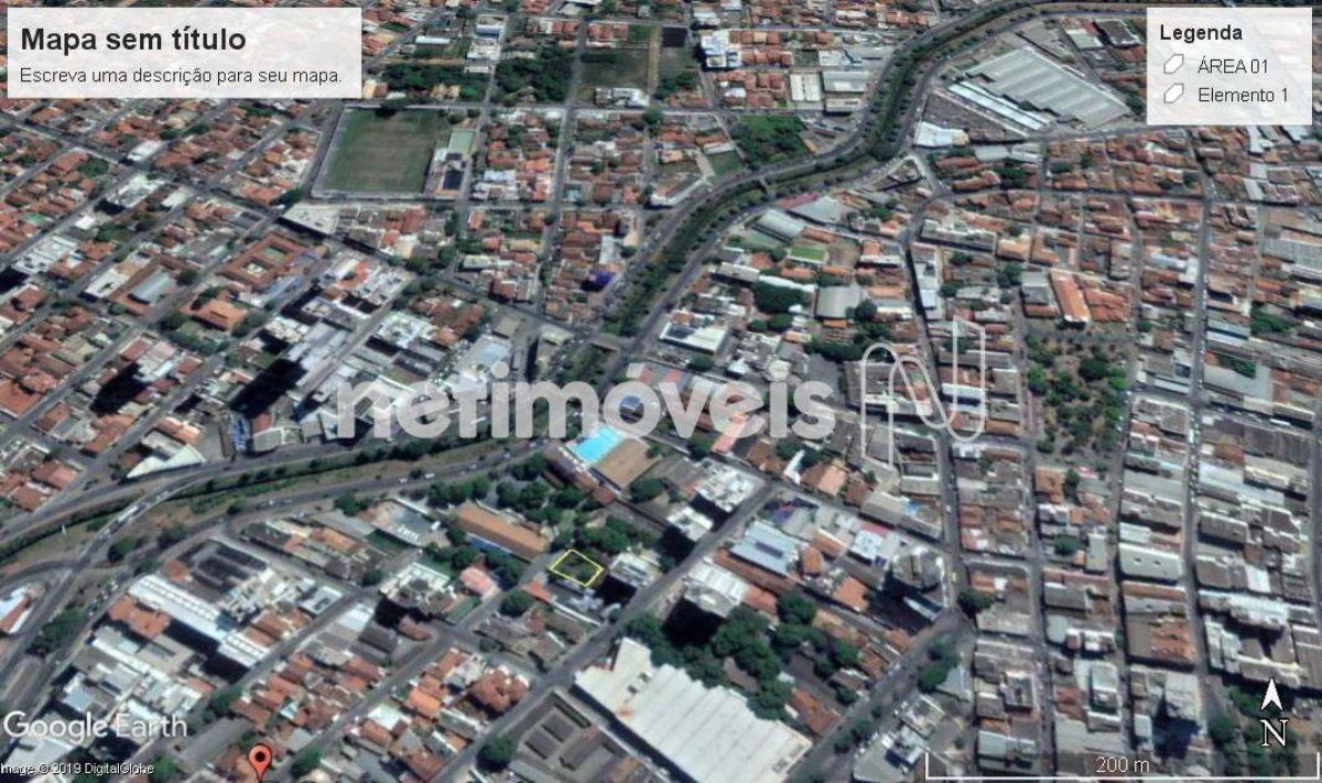 Lote para Venda com área de 388.2 m² no bairro Centro